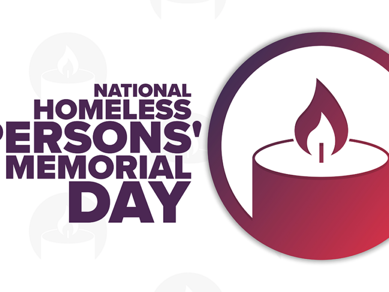 National Homeless Persons’ Memorial Day